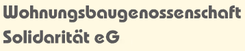 Wohnungsbaugenossenschaft Solidarität eG